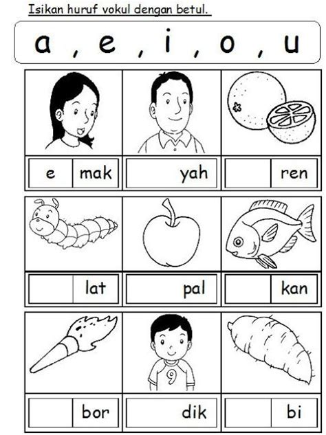 Latihan Mewarna Untuk Prasekolah Pra Sekolah Ideas Alphabet | The Best ...