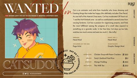 About One Piece Food Zine