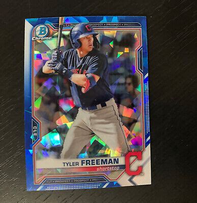 Bowman Chrome Prospect Sapphire Edition Refractor Tyler Freeman