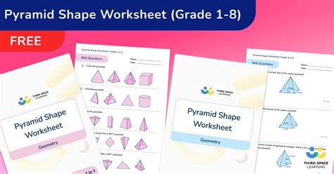 [FREE] Pyramid Shape Worksheet