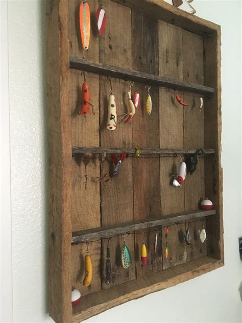 Vintage Fishing Lure Display Etsy