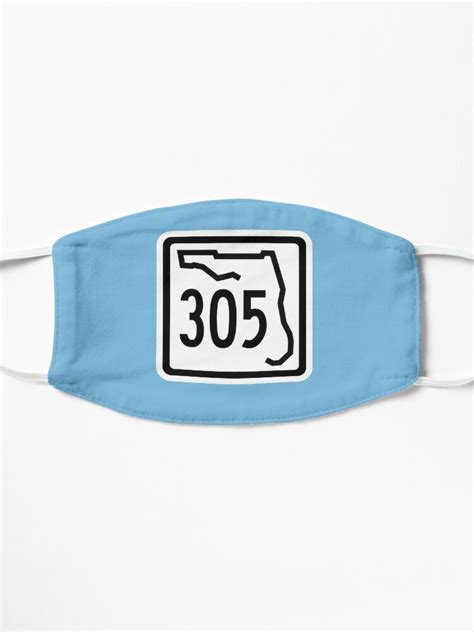 "Florida State Route 305 (Area Code 305)" Mask for Sale by SRnAC ...