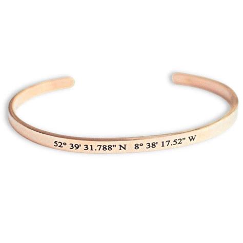 Custom Coordinates Bracelet - Shop Online | OurCoordinates