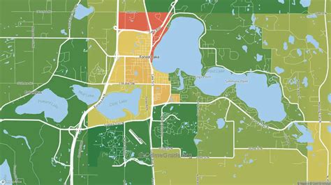 Property Crime Rates And Non Violent Crime Maps