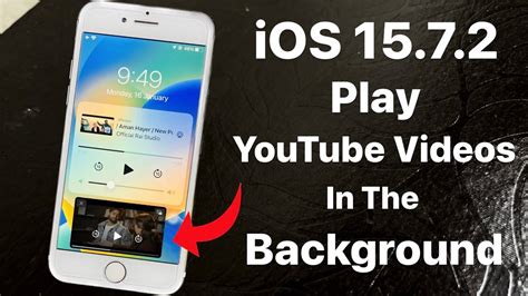 Ios 1572 How To Play Youtube Videos In The Background On Any Iphone Youtube