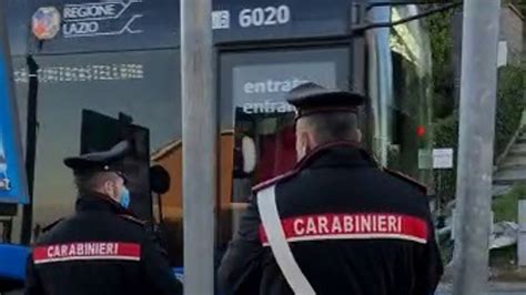 Anzio Con Un Sasso Spacca Il Vetro Del Bus E Scappa