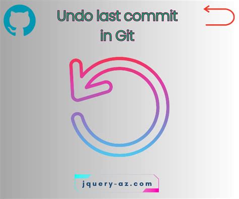 Undo Last Commit In Git With Examples