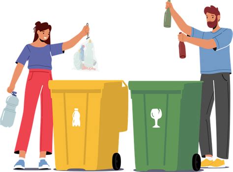 Throw Garbage In Dustbin Design Assets IconScout