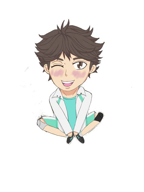 Chibi Oikawa by Lawlietlovescake99 on DeviantArt