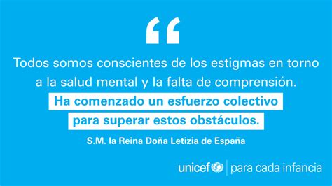 Unicef En Espa Ol On Twitter Hablar De Salud Mental Es El Primer Paso