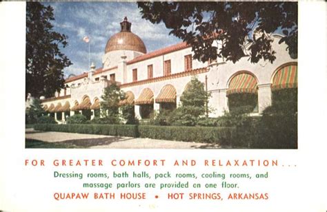 Quapaw Bath House Hot Springs Ar