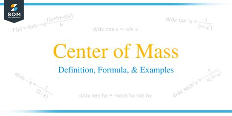 Center Of Mass Definition Formula And Examples