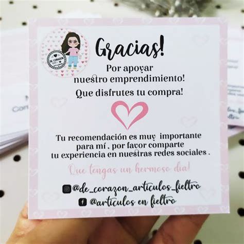 Tarjetas De Agradecimiento 48 Unidades Maddys Deco