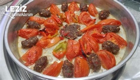 Tepside Domatesli Parmak Kebab Leziz Yemeklerim