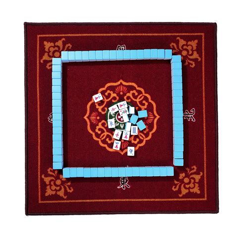 Mose Cafolo Chinese Mahjong Game Set X Large Numbered White