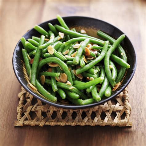 Haricot Vert Au Beurre Et Aux Amandes