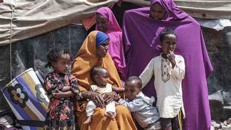 En Somalie Environ Enfants Sont Morts Dans Des Centres De