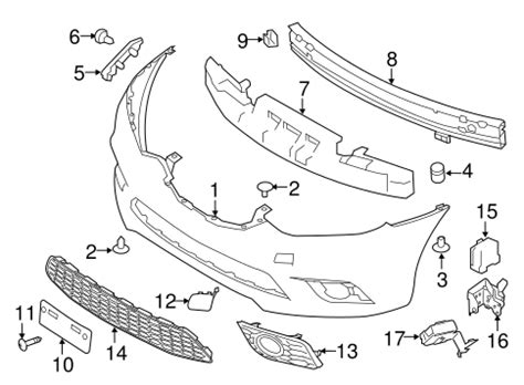 Bumper Components Front For Nissan Sentra Coulter Nissan Parts