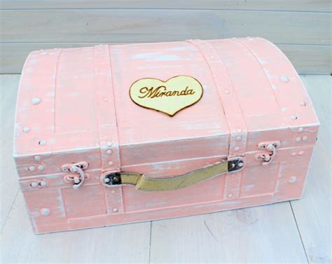 Keepsake Memory Box Treasure Chest Trunk Time Capsule Etsy