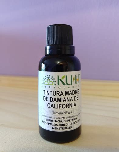 TINTURA MADRE DE DAMIANA 30 Ml Kuh Herbolaria