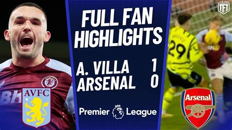 Arsenal Robbed Villa Win Aston Villa 1 0 Arsenal Highlights Youtube