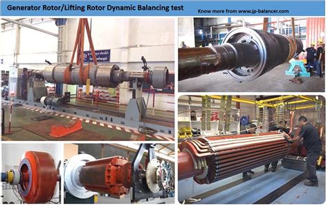 Generator Rotor Lifting Rotor Dynamic Balancing Test - Products‘ news ...