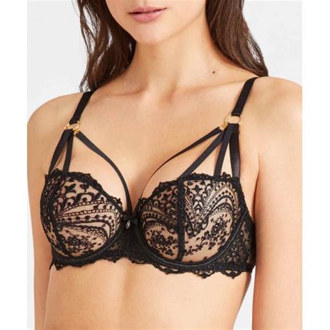 Soutien Gorge Plongeant Armatures Noir Aubade Lemon Curve