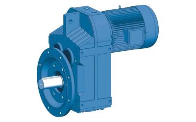 F Series Parallel Shaft Helical Gearmotor Flying Drive One Stop