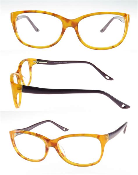 High Quality Acetate Optical Frame With Double Color For Woman China