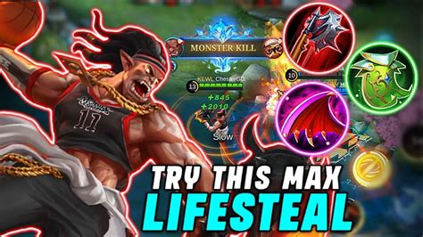 TRY THIS NEW BROKEN LIFESTEAL BUILD 100 OP BUILD LIFESTEAL HACK