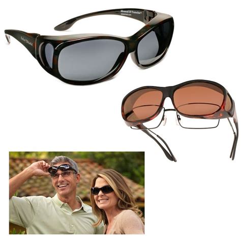 Pack Fit Over Polarized Sunglasses For Men And Women Fits Over Your