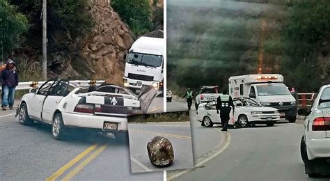 Apurímac enorme roca cae de cerro y mata a tres personas que se