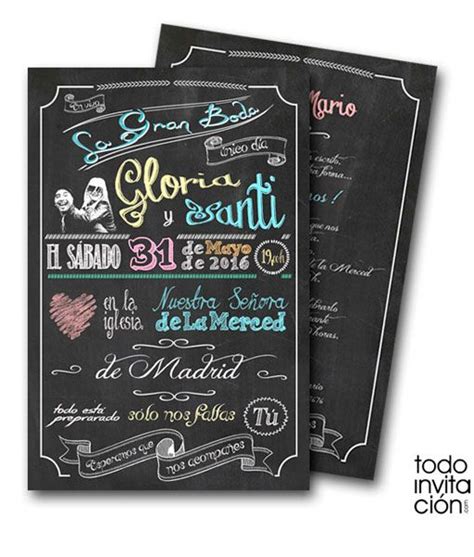 Two Black Chalkboard Menus With Colorful Lettering