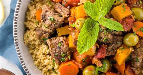 Moroccan Lamb Stew Recipe with Couscous | Jessica Gavin