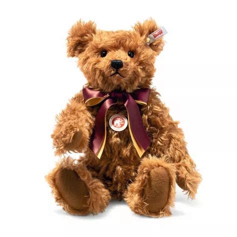 Steiff British Collectors Teddyb R Limitierte Auflage Mohair Mit