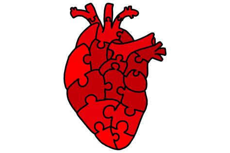 Human Heart Puzzle Png