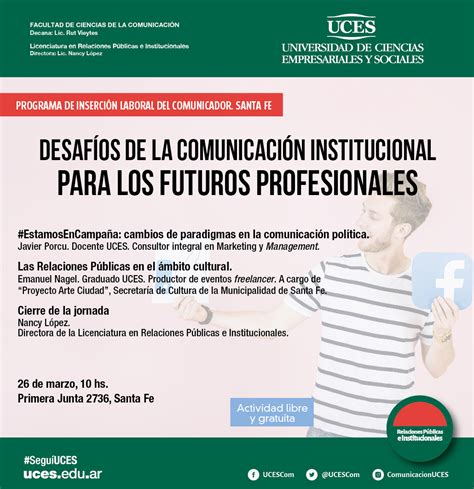 Desafíos de la Comunicación Institucional para los futuros profesionales