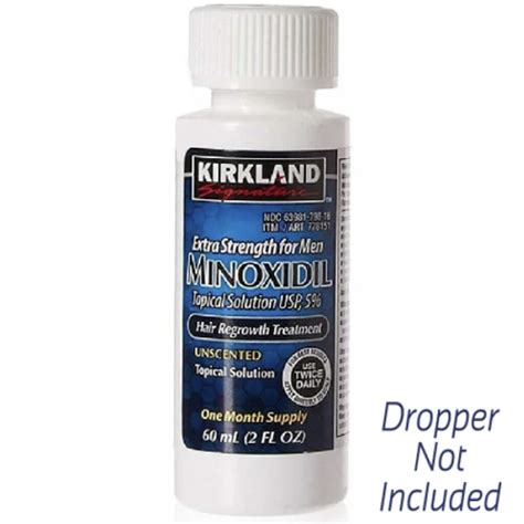 Kirkland Hair Regrowth Treatment Extra Strength For Men 5 Minoxidil