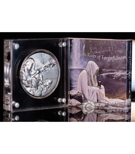 Leth River Of Forgetfulness Oz Silver Coin Francs Gabon