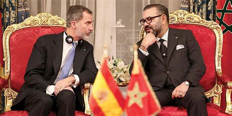 Mohammed Vi F Licite Le Roi Felipe Vi D Espagne L Occasion De Son