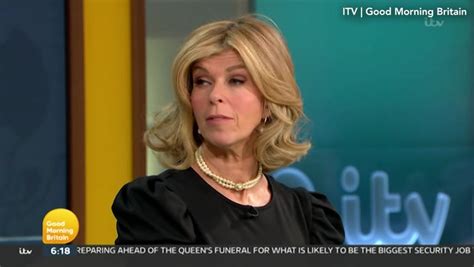 Itv Good Morning Britain Viewers Spot Kate Garraways Sweet Tribute To