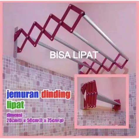 Jual Jemuran Dinding Jemuran Lipat Dinding Murah Jemuran Dinding