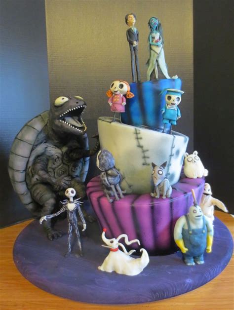 Tim Burton Character Cake — Birthday Cakes Tårta