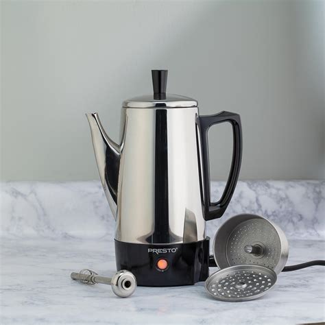 Stainless-Steel Coffee Percolator by Presto®