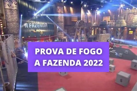 A Fazenda 2022 que horas começa a Prova de Fogo neste domingo 04 12