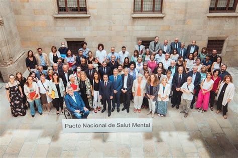 Constitu Da La Taula Del Pacte Nacional De Salut Mental Support