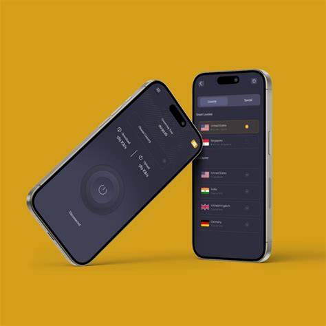 VPN - Proxy Mobile App Design by Farwa Mumtaz on Dribbble