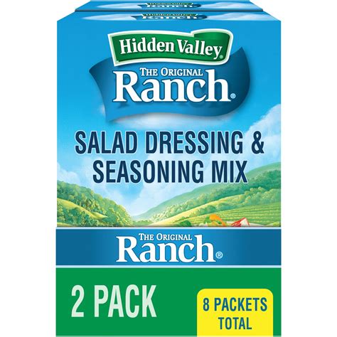 Hidden Valley Original Ranch Dips Mix 8 Packets