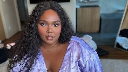 Lizzo's Honey-Brown Hair & Bright Highlights Are Her Best Beach Accessories