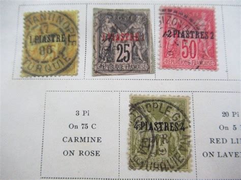 Colonie Fran Aise Bureaux Fran Ais Collection De Timbres Catawiki